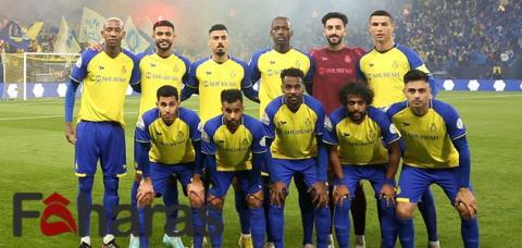 تشكيلة النصر المتوقعة أمام استقلال دوشنبة وفي الصورة يظهر لاعبي نادي النصر 