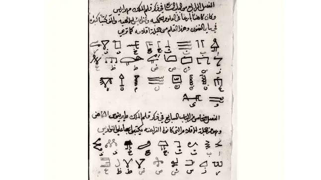 ترجمة النبطي للهيروغليفية