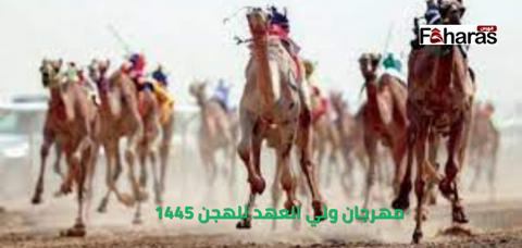 مهرجان ولي العهد للهجن 1445