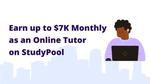 تطبيق Studypool، كيف تكسب كمدرس عبر الإنترنت في